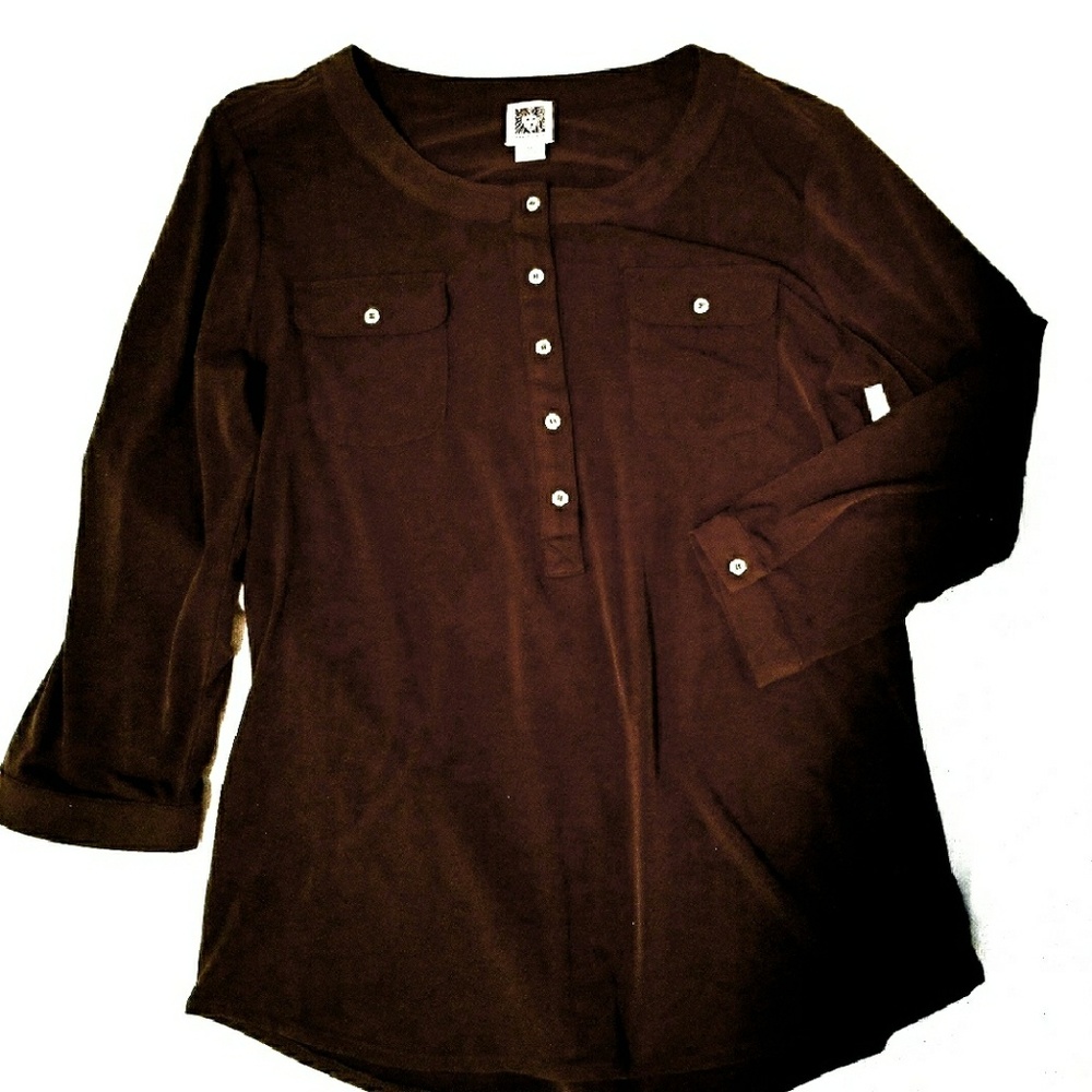 Career Top by Anne Klein